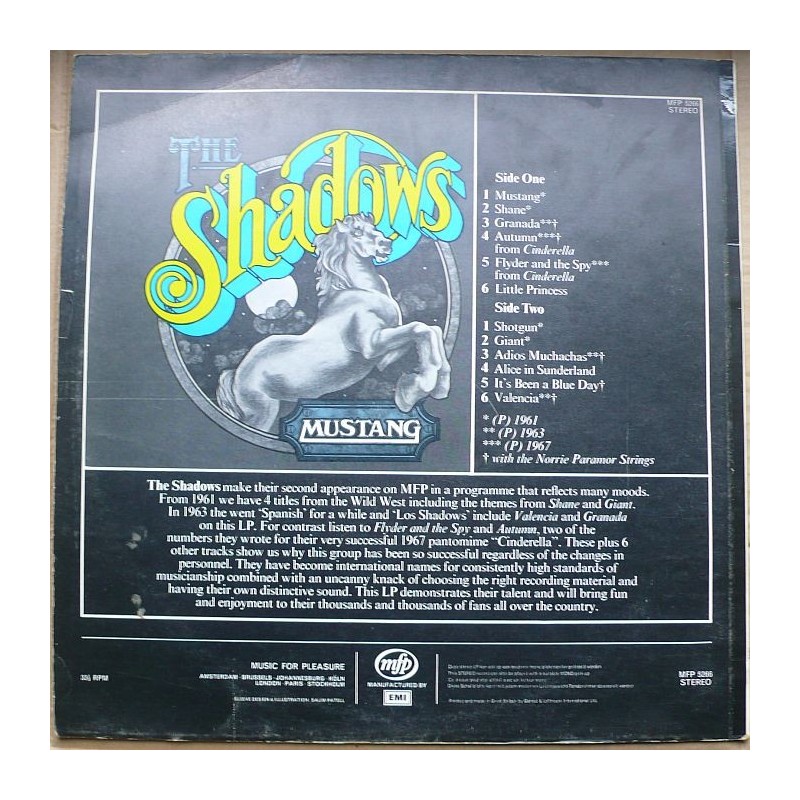 Shadows, The - Mustang