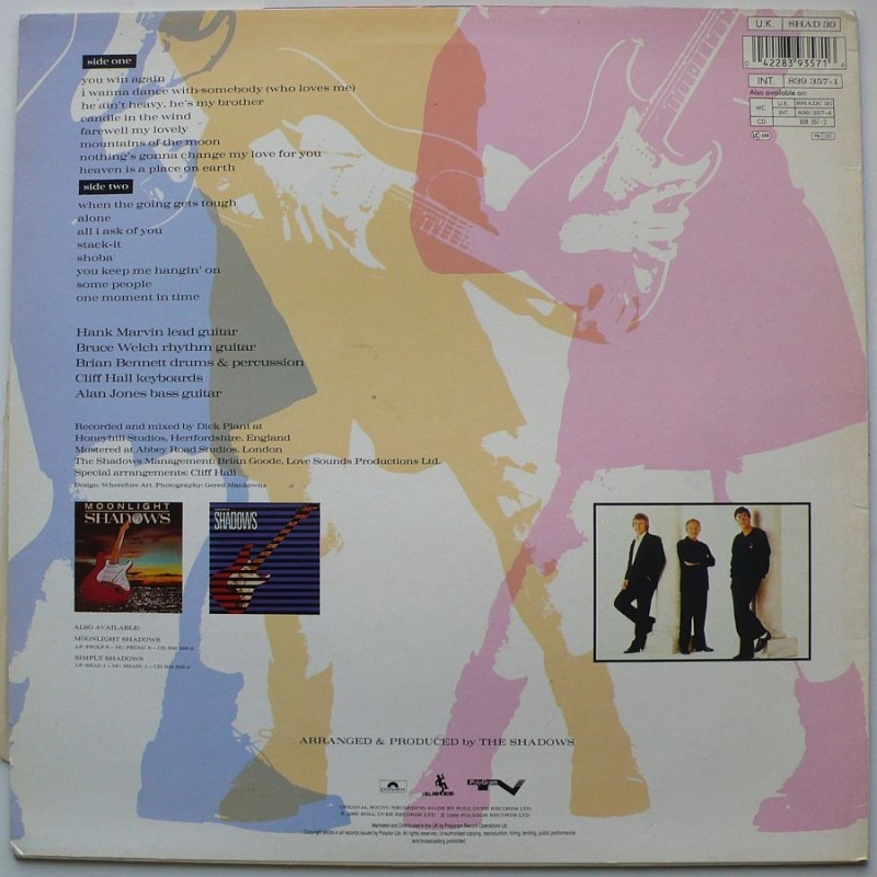 Shadows, The - Stepin’ to The Shadows