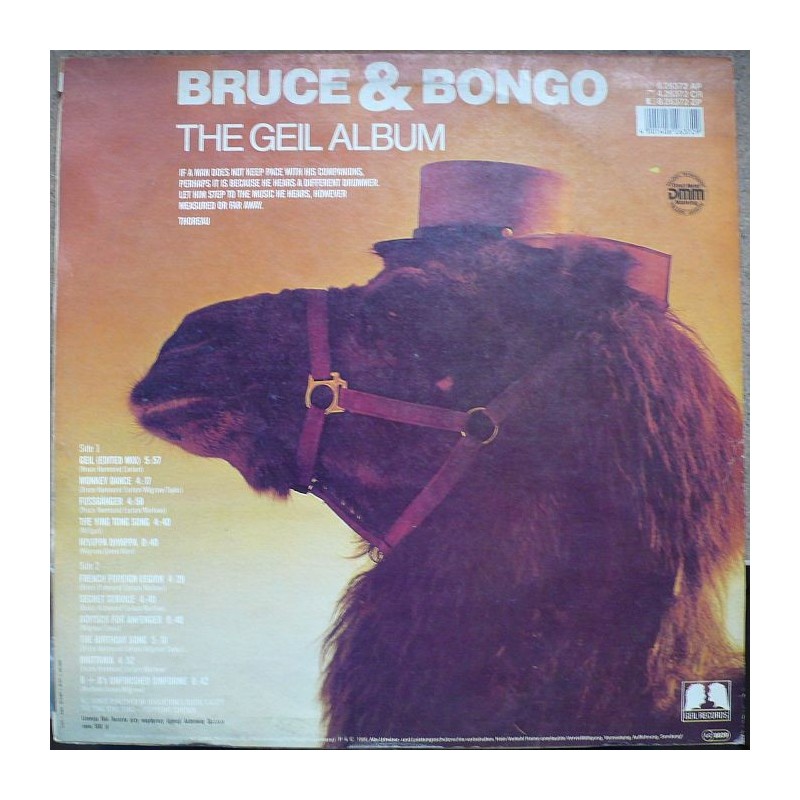 Bruce & Bongo - The Gail Album