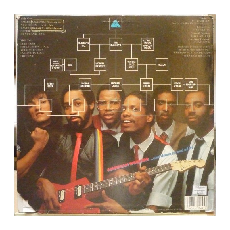 Bus Boys, The - American Worker