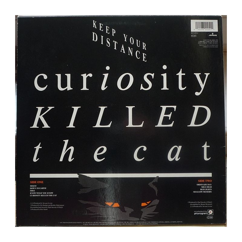 Curiosity Killed The Cat - Keep Your Distance