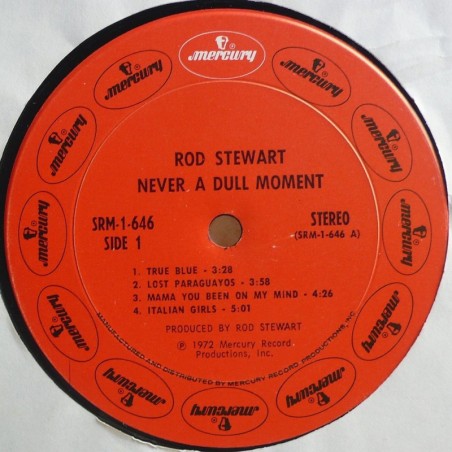 Rod Stewart - Never a dull moment