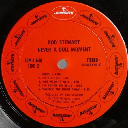 Rod Stewart - Never a dull moment