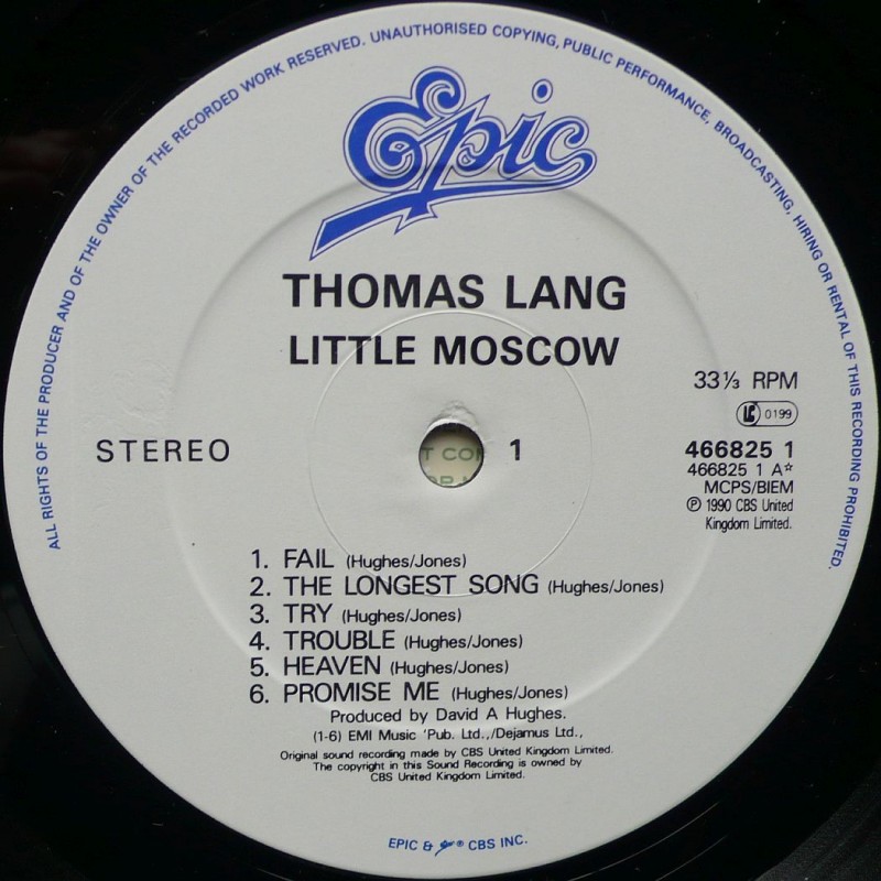 Thomas Lang - Little Moscow