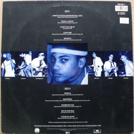 Touch,The with Terence Trent D'arby - Early Works