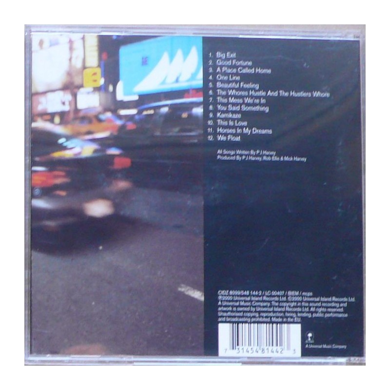 PJ Harvey - Stories From City, Stories From the...