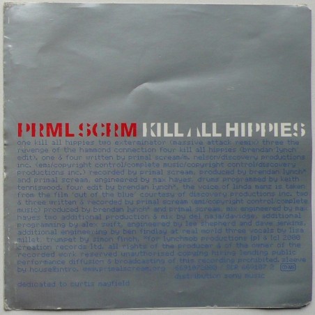 Primal Scream - Kill All Hippies (CDS)