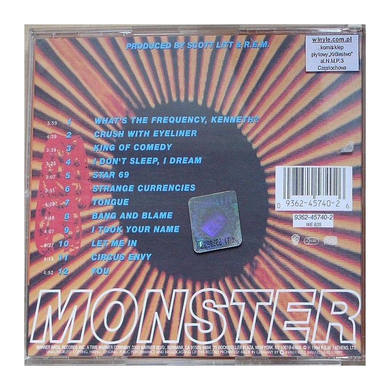 R.E.M. - Monster