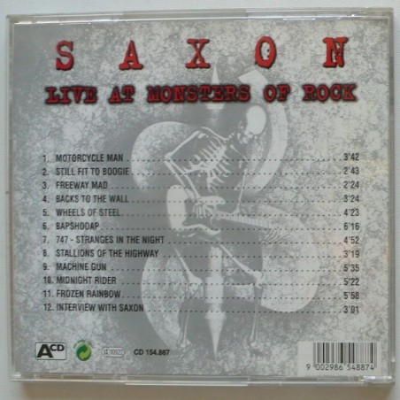 Saxon - Live at Monsters of Rock