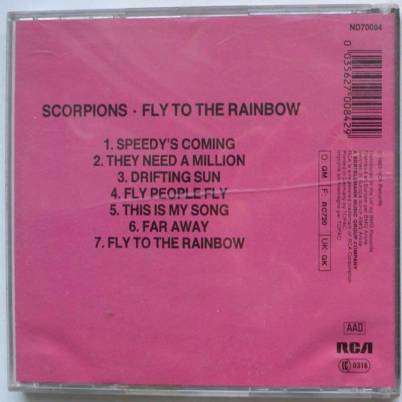 Scorpions - Fly to the Rainbow