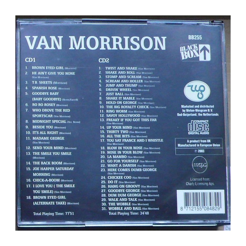 Van Morrison - Brown Eyed Girl (2cd)