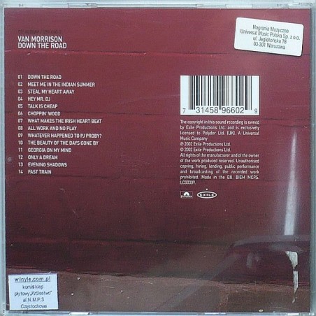 Van Morrison - Down The Road