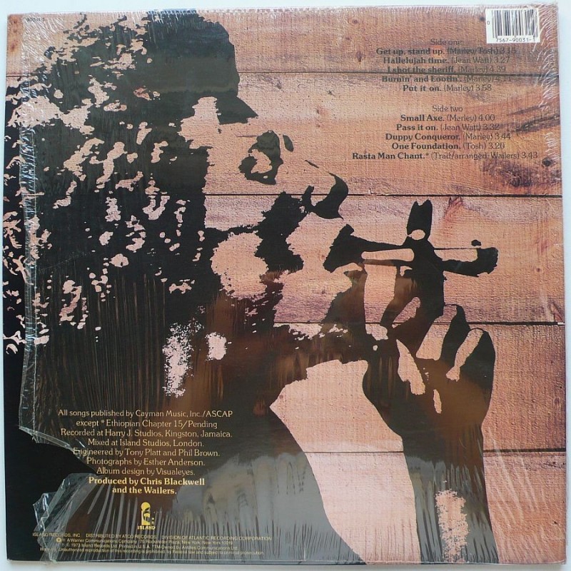 Bob Marley and The Wailers - Burnin'