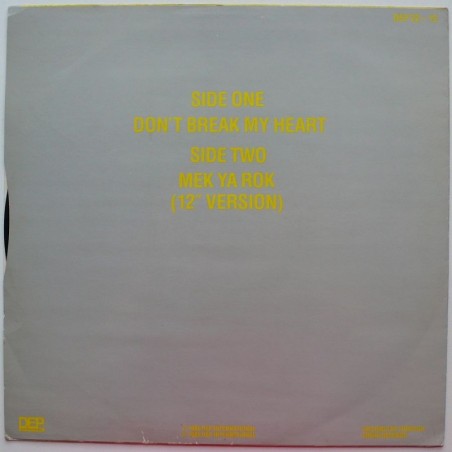 UB40 -  Don't Break My Heart (12’’)