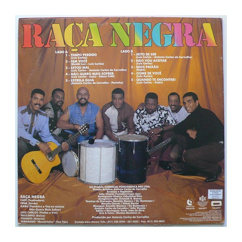 Banda Raca Negra - Raca Negra