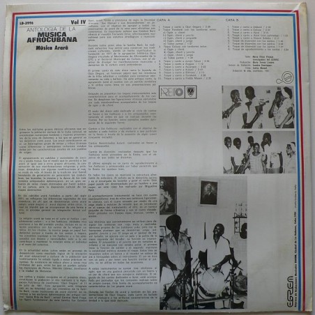 Ojun Degara - Música Arará – Antologia Dl La Musica Afrocubana vol. IV