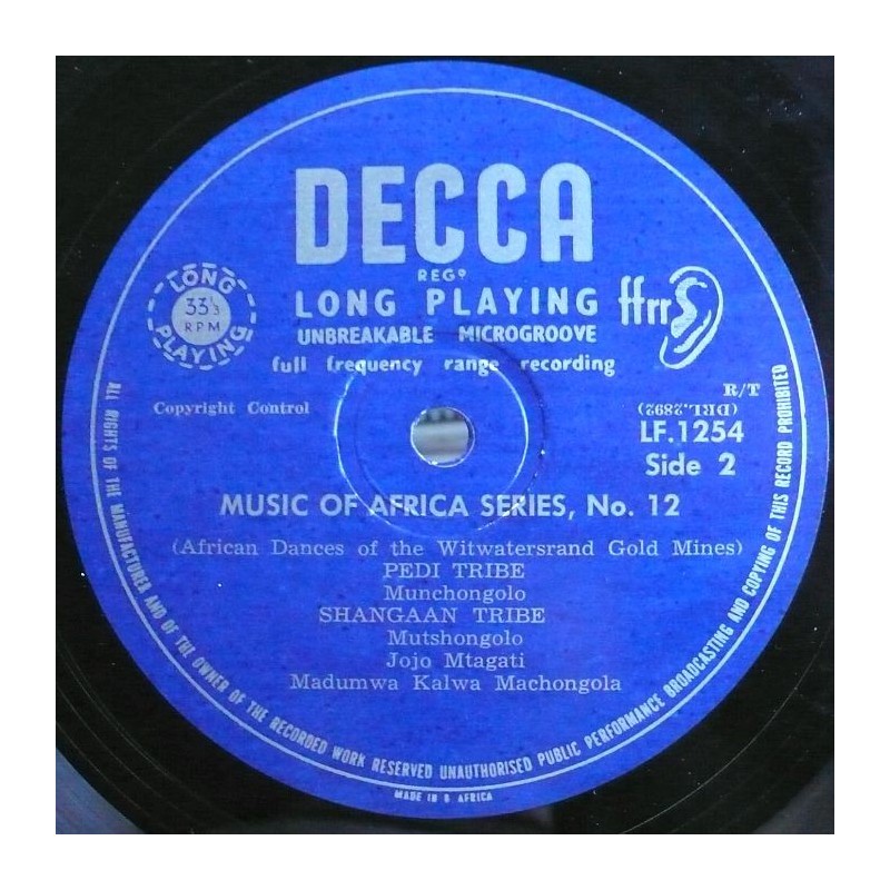 Składanka - Music Of Africa Series No. 12
