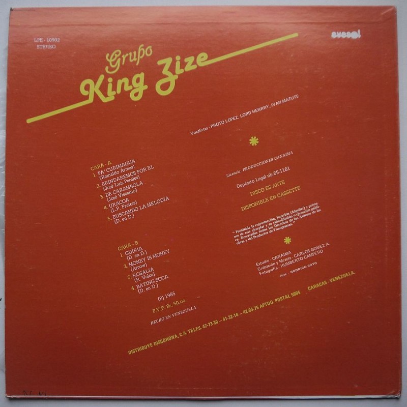 Grupo King Zize - Calipsos