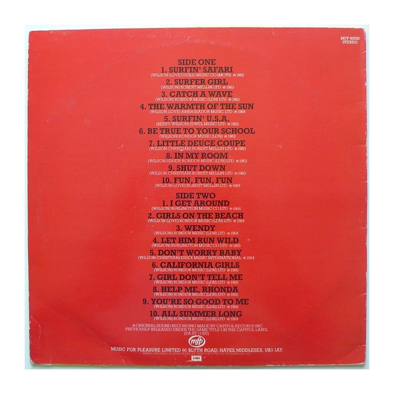 Beach Boys, The - Endless Summer