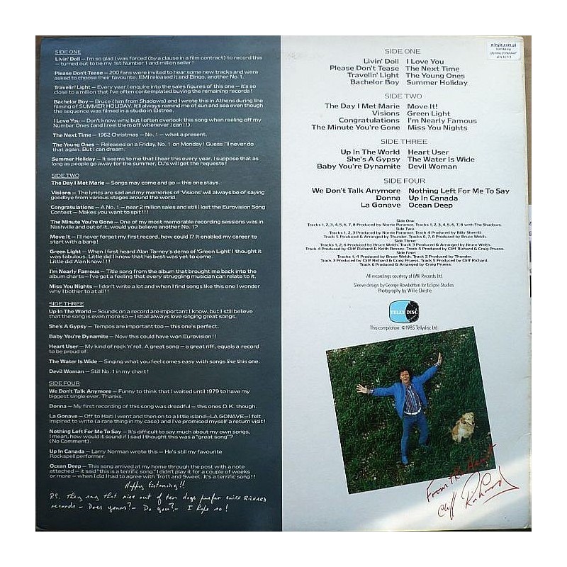 Cliff Richard - From the Heart (2lp)