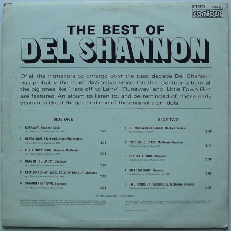 Del Shannon - The Best Of