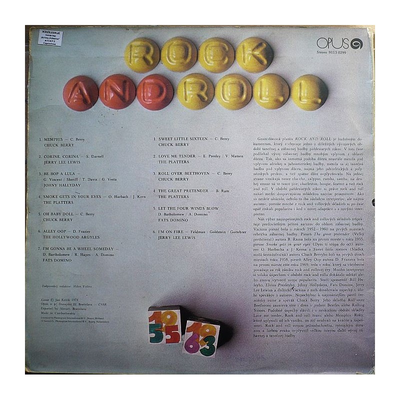 Składanka - Rock 'n' Roll 1955-1963