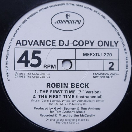 Robin Beck - First Time (12’’)