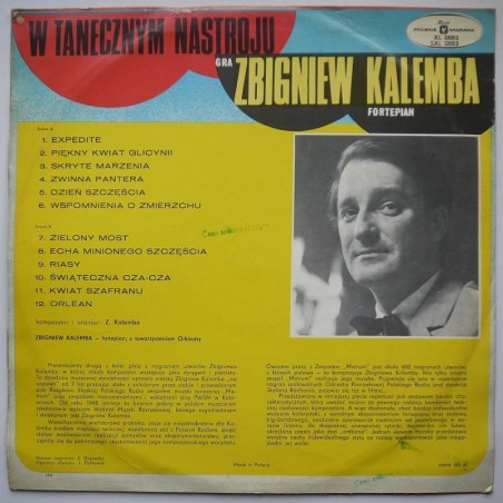 Kalemba Zbigniew - W tanecznym nastroju