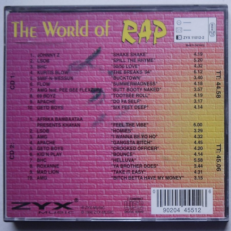 Składanka - The World of Rap (2cd)