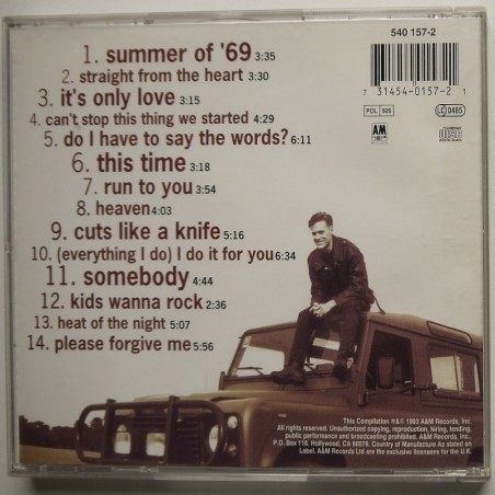 Bryan Adams - So Far So Good