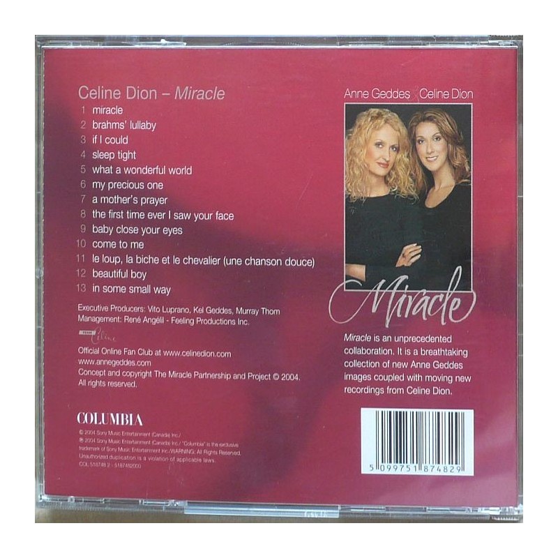 Celine Dion & Anne Geddes - Miracle