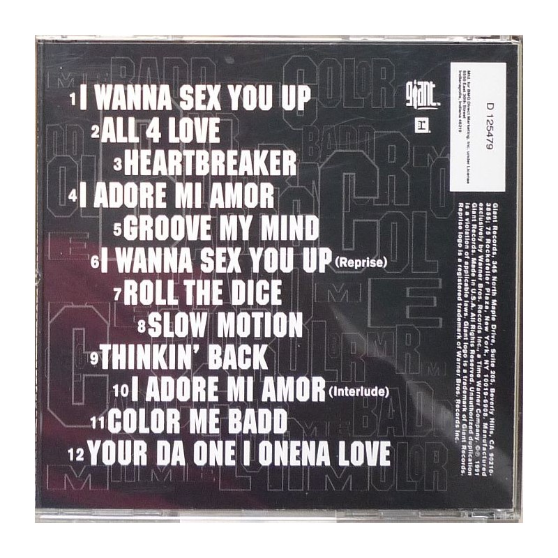 Color Me Badd - C.M.B.