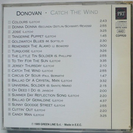Donovan - Catch the Wind – 20 Greatest Hits