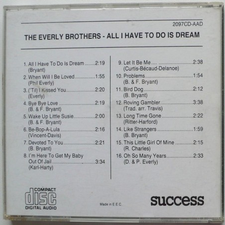 Everly Brothers - All I Have To Do Is Dream