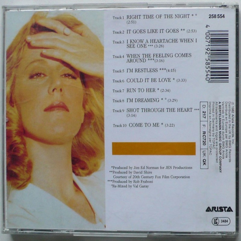 Jennifer Warnes - Best Of Jennifer Warnes