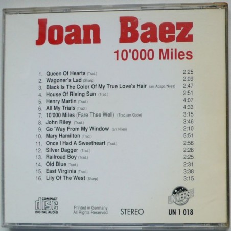 Joan Beaz - 10000 Miles