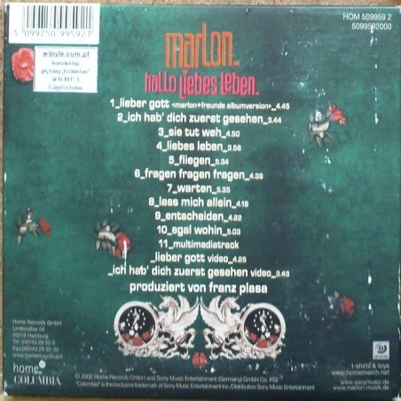 Marlon - Hello Liebes Leben