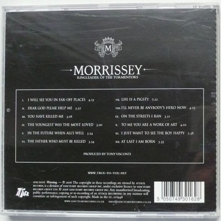 Morrissey - Ringleader Of The Tormentors