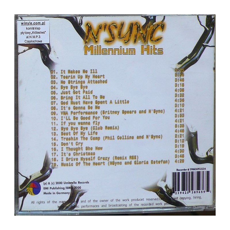 N'sync - Millenium Hits
