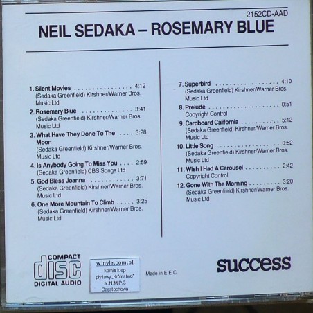 Neil Sedaka - Rosemary Blue