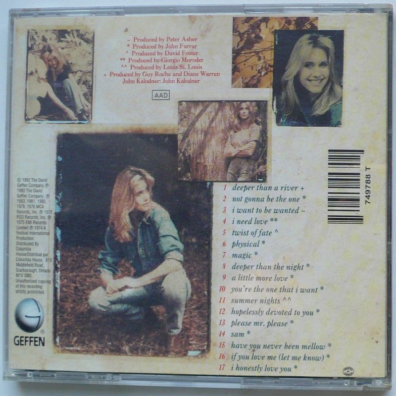 Olivia Newton John - Back To Basics: The...