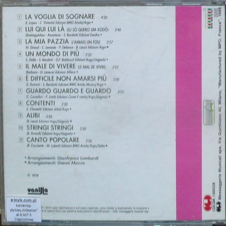 Ornella Vanoni - La voglia di sognare
