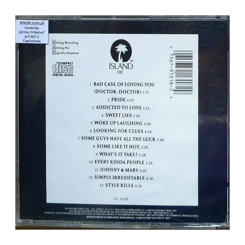 Robert Palmer - Addiction vol. 1