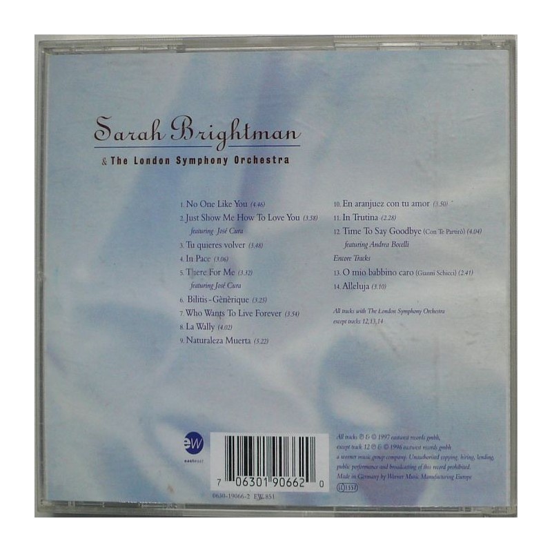 Sarah Brightman & London Symphony Orchestra -...