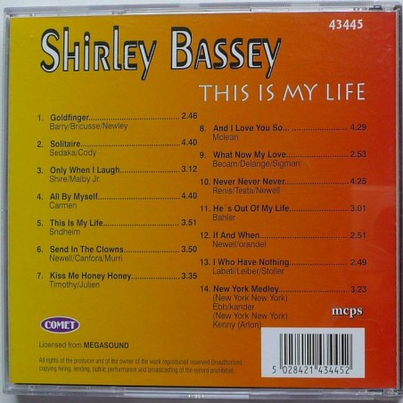 Shirley Bassey - This Is My Life