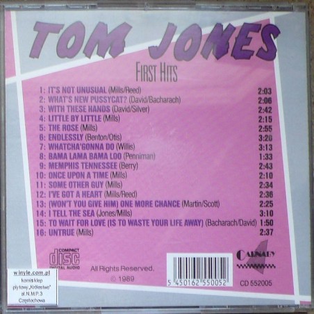 Tom Jones - First Hits
