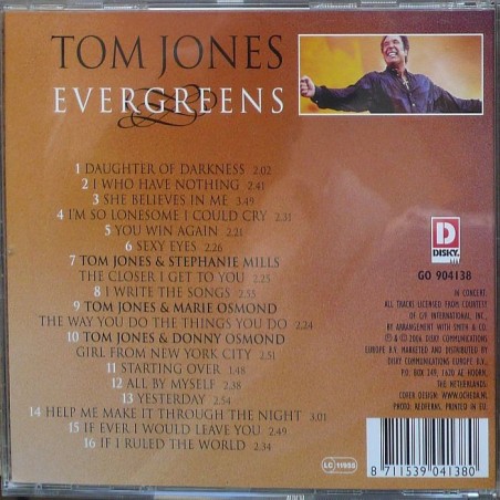 Tom Jones - Evergreens