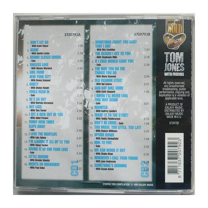 Tom Jones - with Friends (2cd)