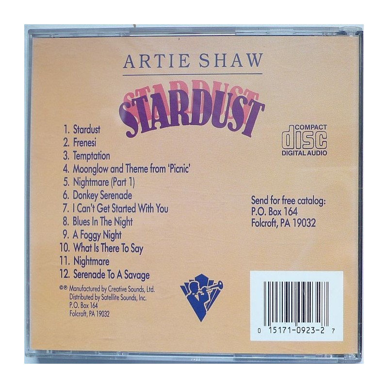 Artie Shaw - Stardust
