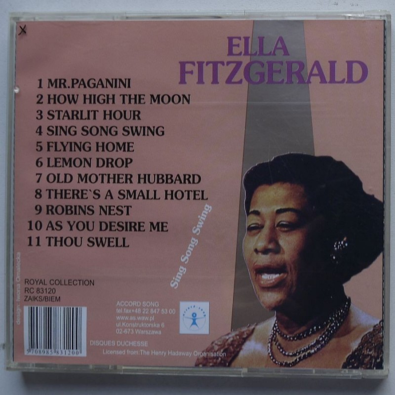 Ella Fitzgerald - Sing Song Swing